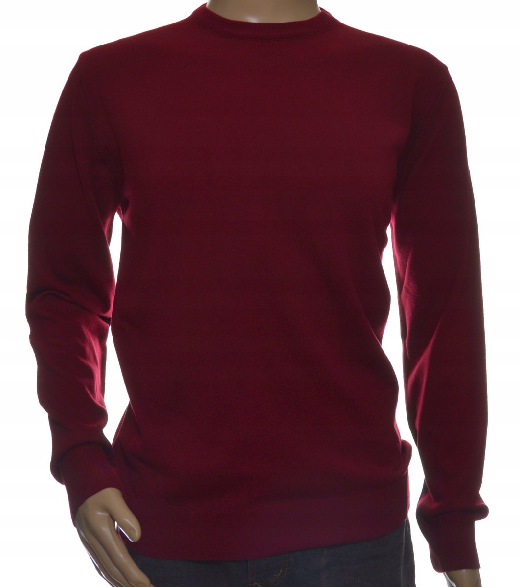 Sweter męski z kaszmiru i wełny merynosów XXL 2XL