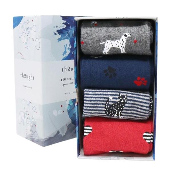 Thought Zestaw Skarpet Z Bawełny Organicznej Tillie Animal 36-40 4Szt
