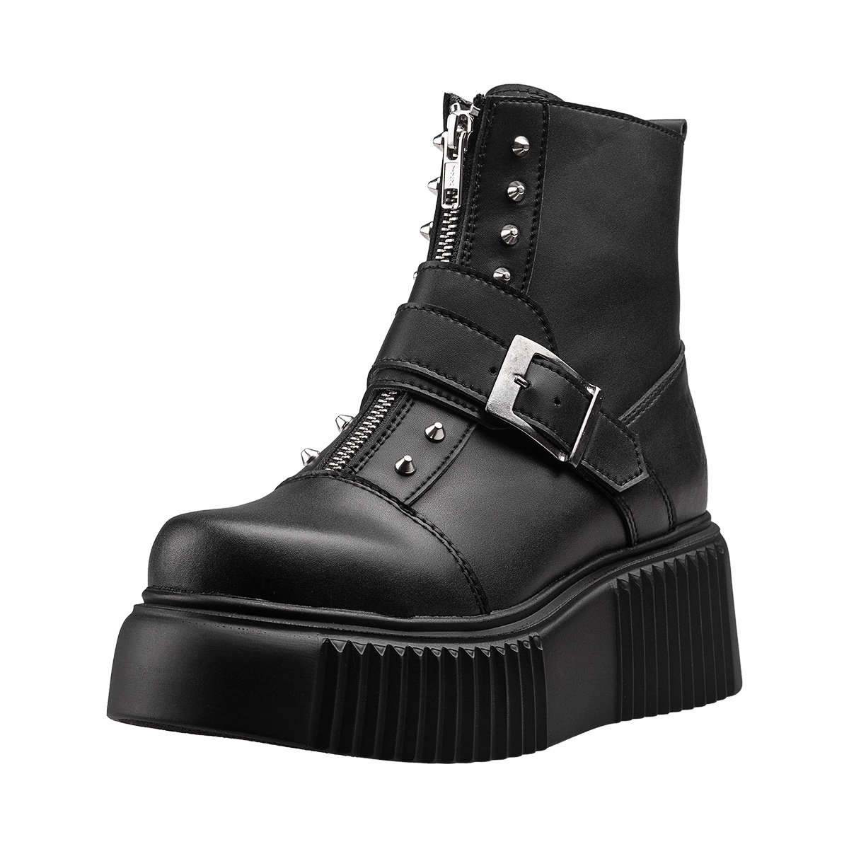 botki damskie ALTERCORE czarne (DENEB VEGAN BLACK)-40