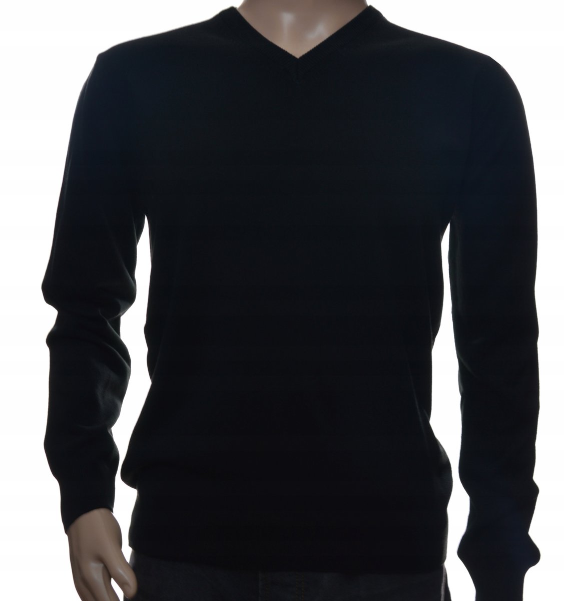 Sweter męski z kaszmiru i wełny merynosów XXL 2XL