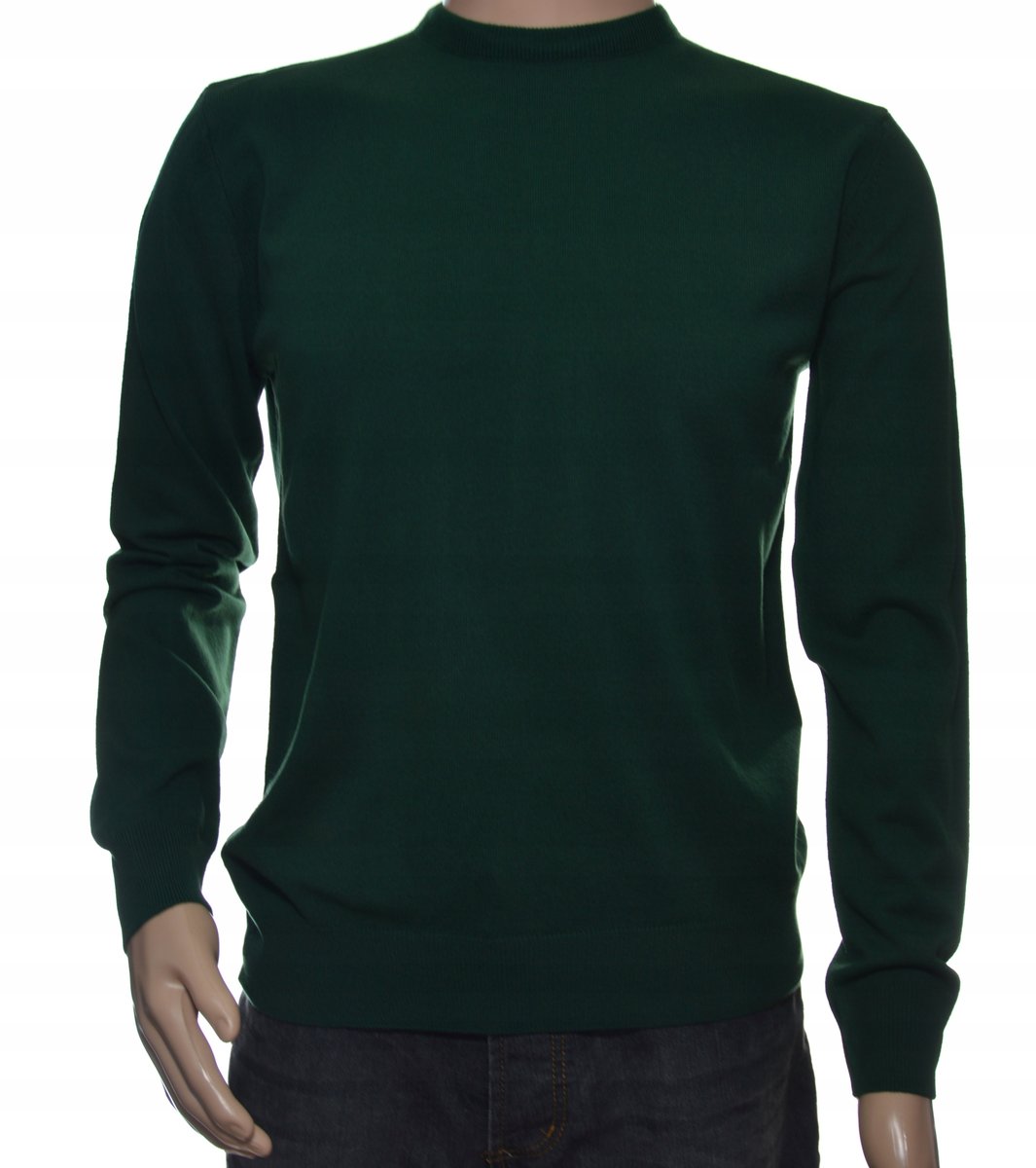 Sweter męski z kaszmiru i wełny merynosów XXL 2XL