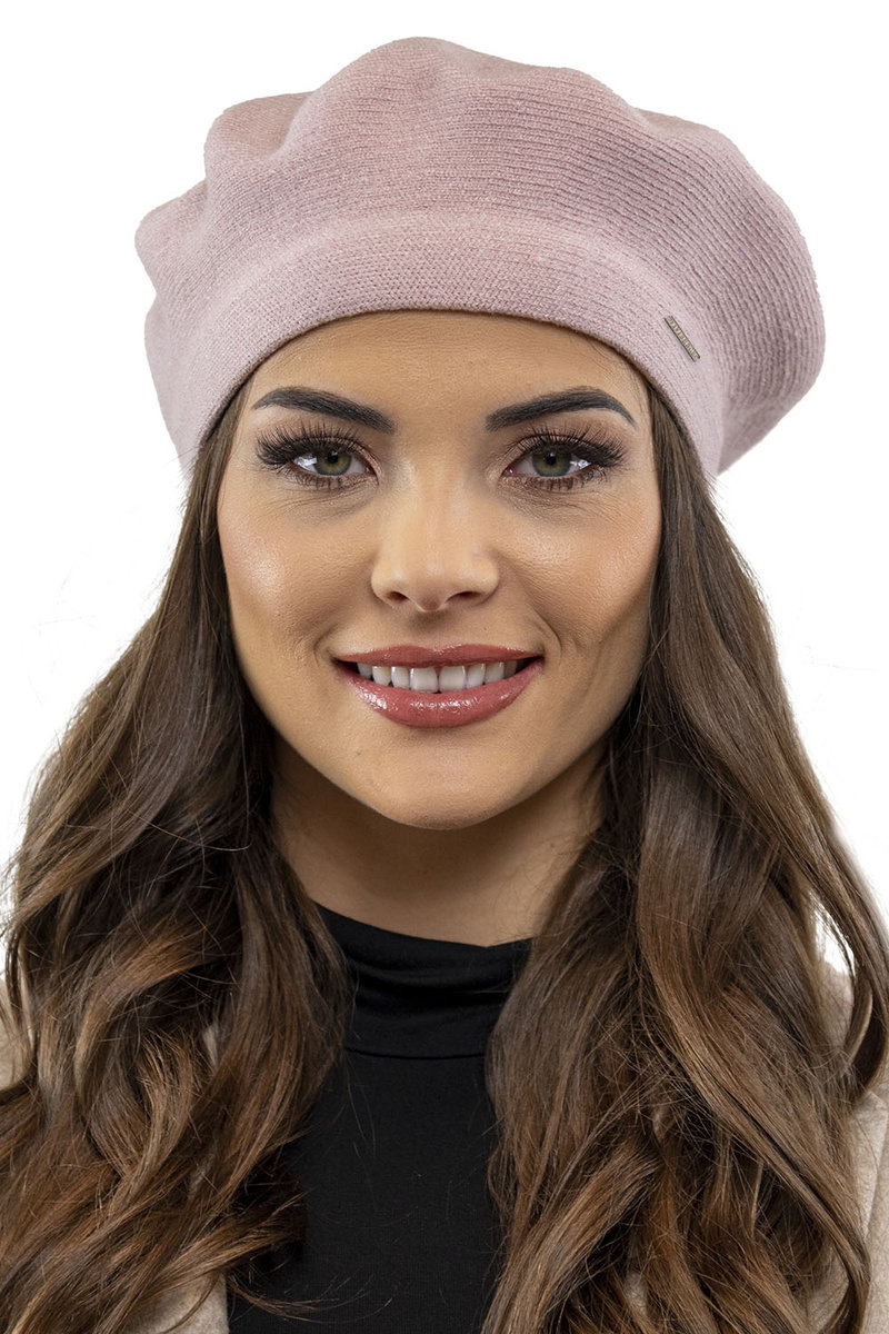 Vivisence 7005 Różowy Uni Nakrycie Głowy Beret
