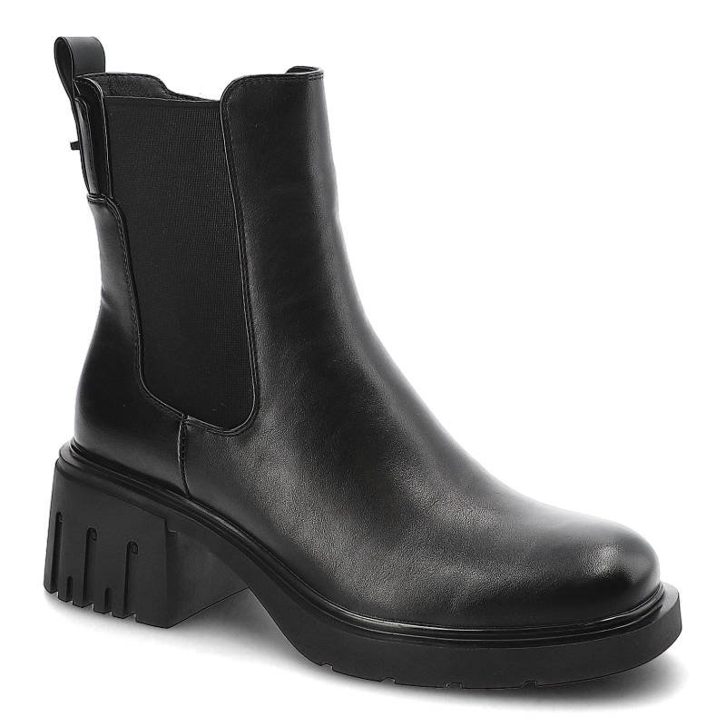 Czarne Botki Filippo Modne Buty Zimowe
