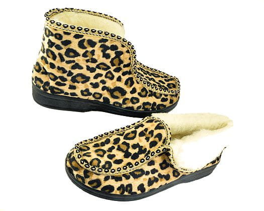 Kapcie Bambosze Ciepłe Damskie Wełna Ocelot 2364 [Rozmiar: 36]