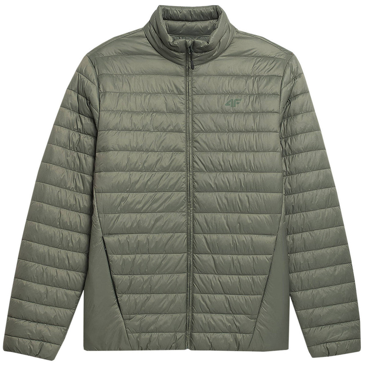 Kurtka męska puchowa 4F M084 oliwkowa 4FSS23TDJAM084 44S-XL