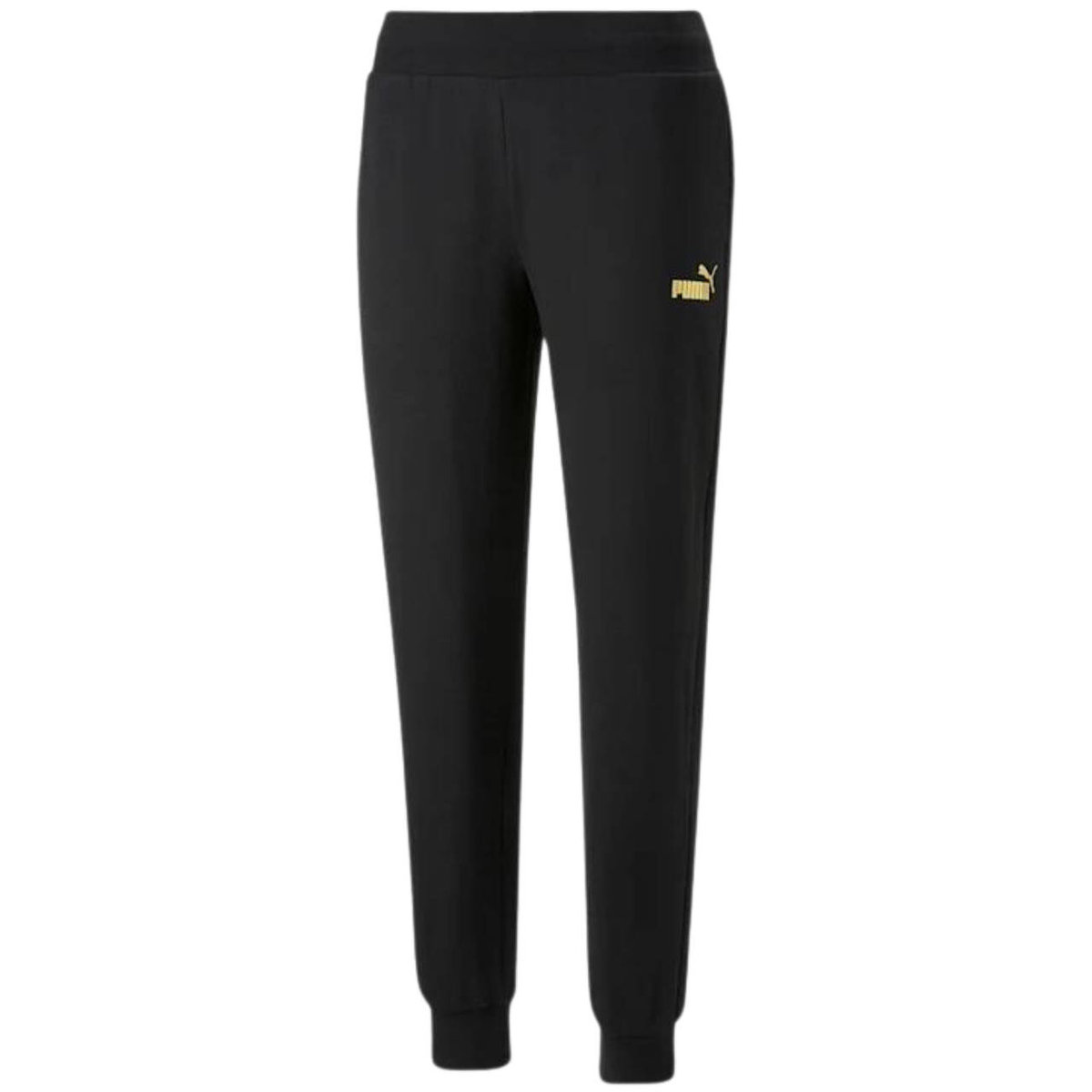 Spodnie damskie Puma ESS+ Metallic Pants FL czarne 849959 01-XL