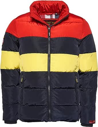 Kurtka męska Superdry Colour Stripe Sports Puffer zimowa-L