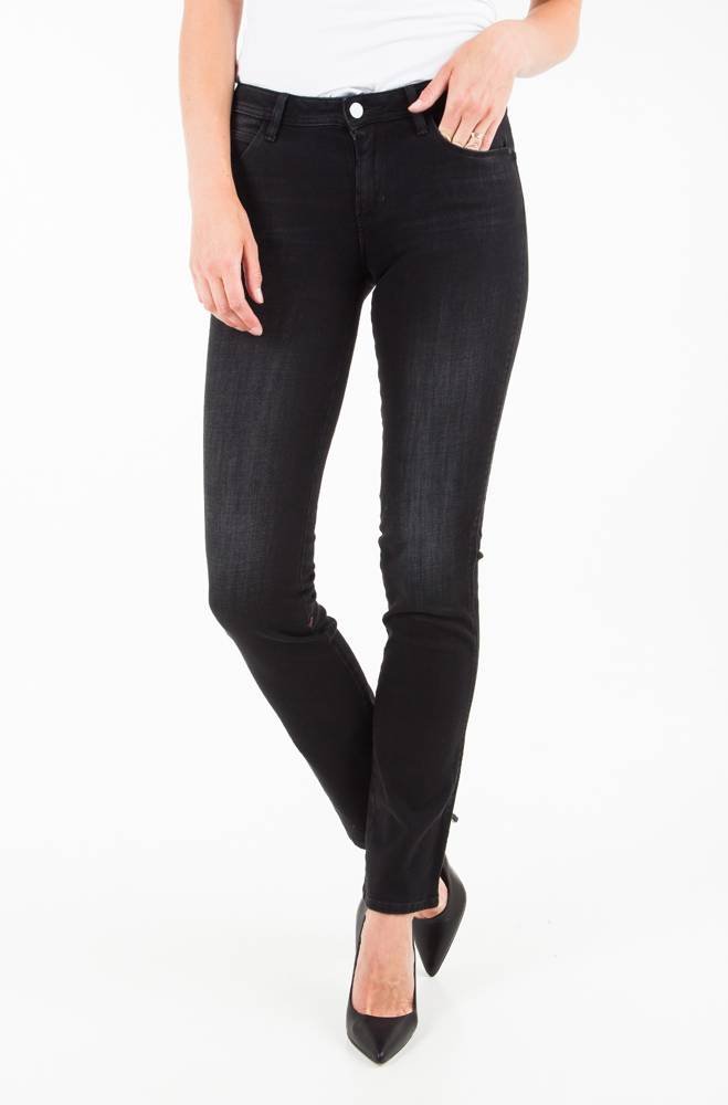 Spodnie Guess W81A06 jeansy czarne-W27