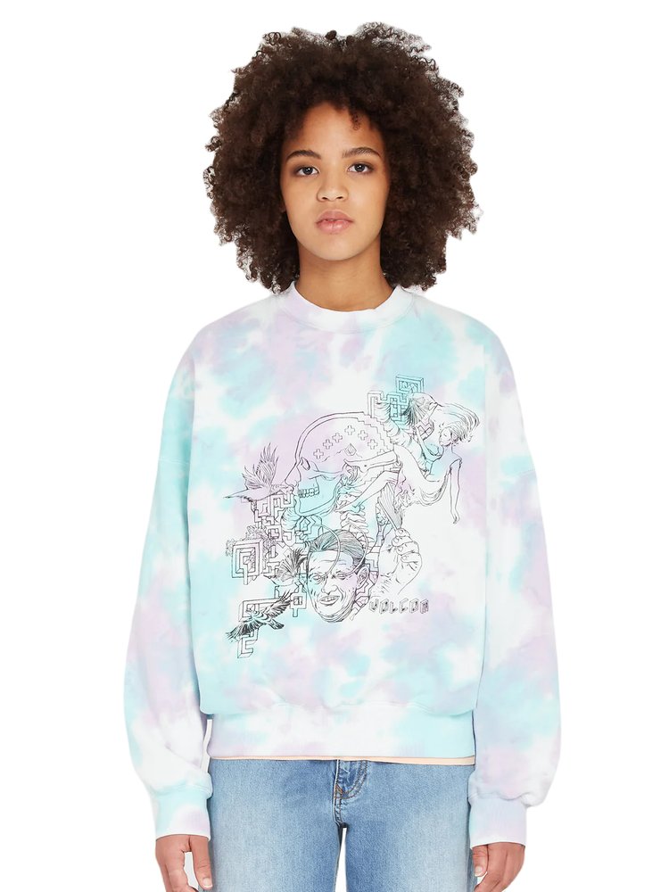 Bluza damska Volcom Merlin Murray dresowa-S