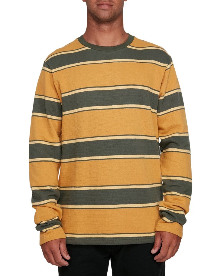 Sweter męski RVCA Reducer w paski-L