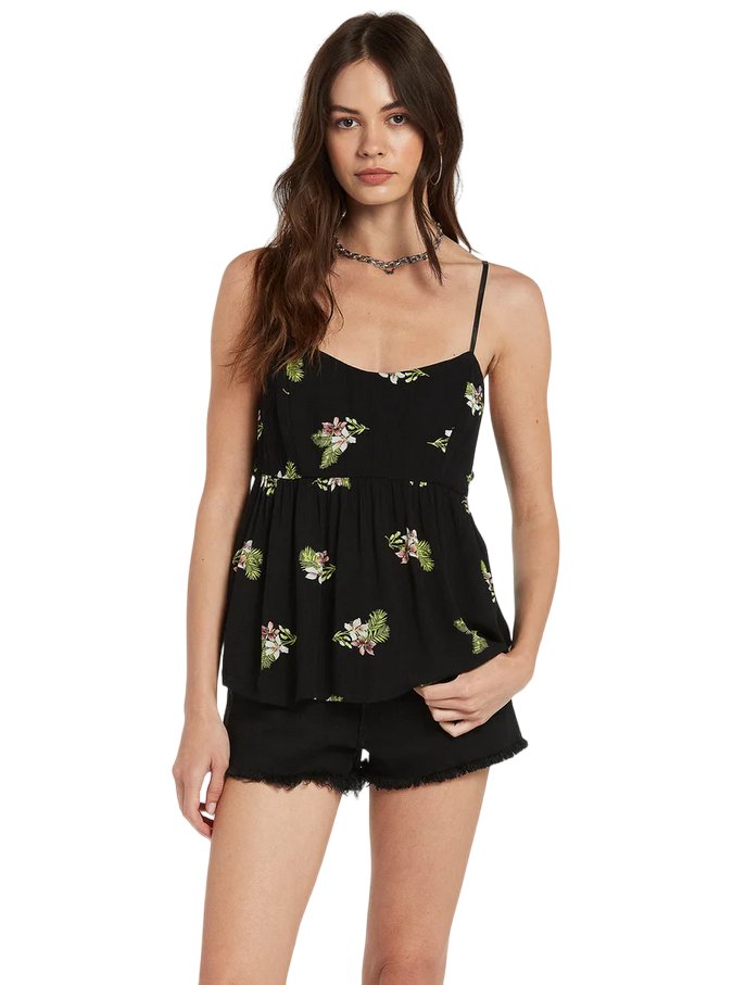Bluzka damska Volcom Happy Clouds Cami na ramiaczkach-S