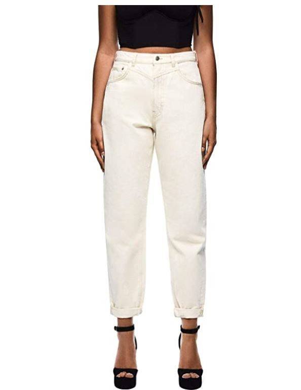 Spodnie Pepe Jeans Dua Lipa Rachel proste -W30