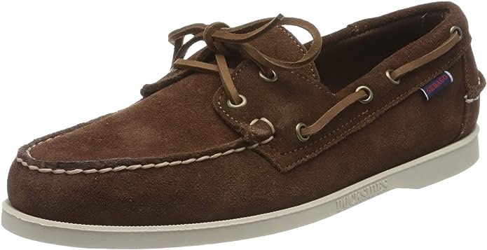 Buty Sebago Docksides Portland mokasyny skórzane brązowe -41,5