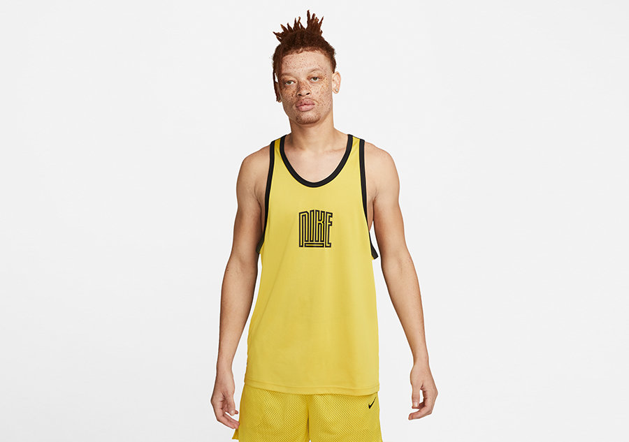 Nike Dri-Fit Starting Five Tank Jersey Vivid Sulfur