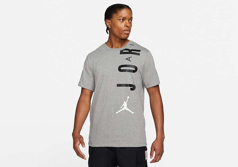 Nike Air Jordan Stretch Crew Tee Carbon Heather