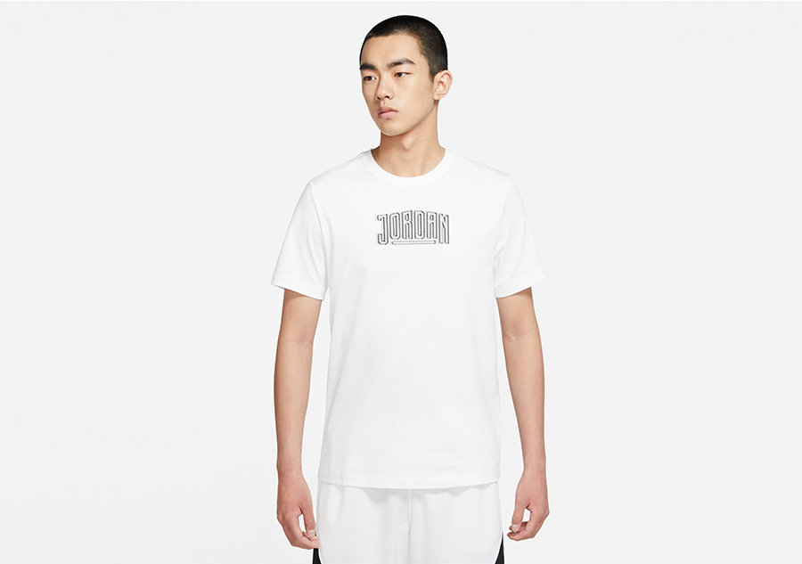 Nike Air Jordan Dri-Fit Sport Dna Tee White