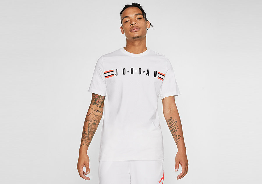 Nike Air Jordan Crew Tee White