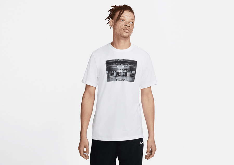 Nike Dri-Fit Photo Basketball Tee White