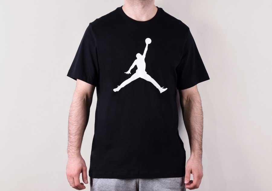Nike Air Jordan Iconic Jumpman Logo Tee Black
