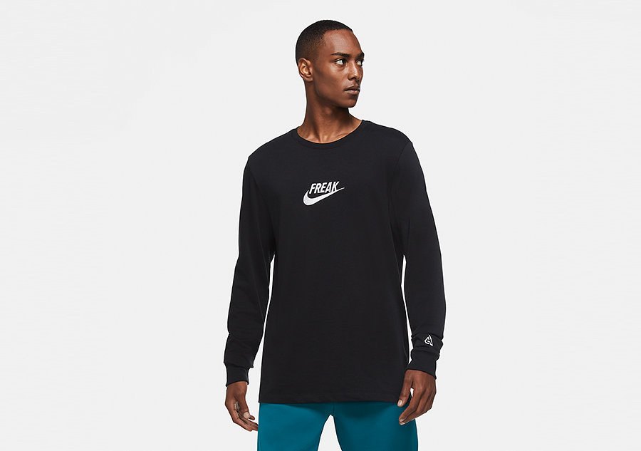 Nike Giannis Antetokounmpo Freak Long-Sleeve Tee Black