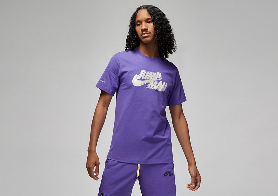 Nike Air Jordan Jumpman Graphic Tee Dark Iris