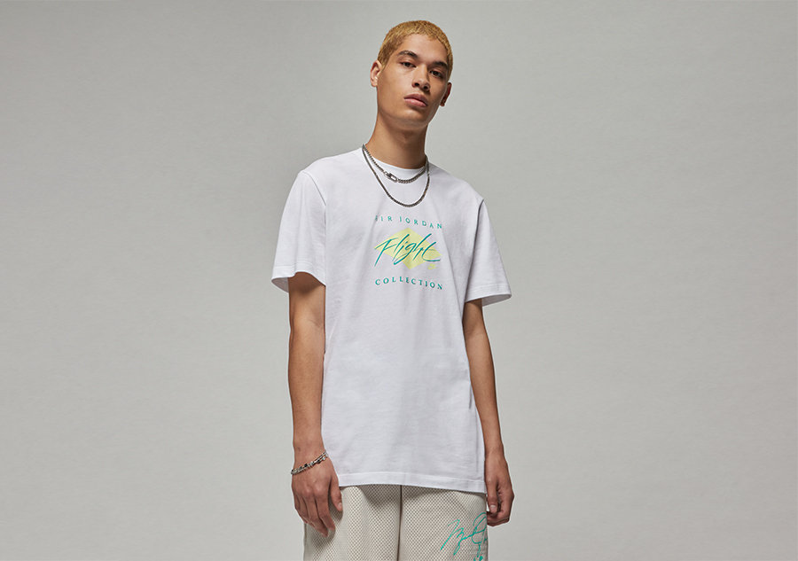 Nike Air Jordan Flight Essential Crew Tee White