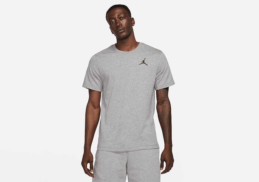 Nike Air Jordan Jumpman Crew Tee Carbon Heather
