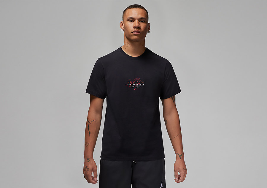 Nike Air Jordan Essenial Graphic Crew Tee Black