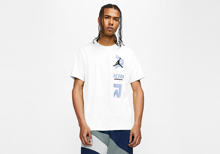 Nike Air Jordan Legacy Aj13 Tee White