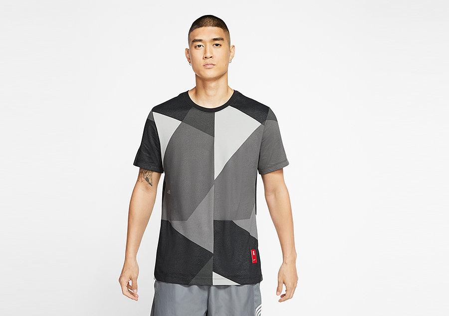 Nike Kyrie Irving Dri-Fit Tee Light Smoke Grey