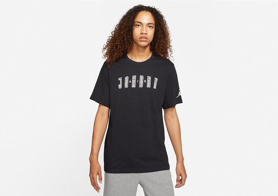 Nike Air Jordan Sports Dna Crew Tee Black