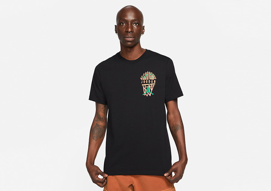 Nike Air Jordan Sport Dna Crew Tee Black