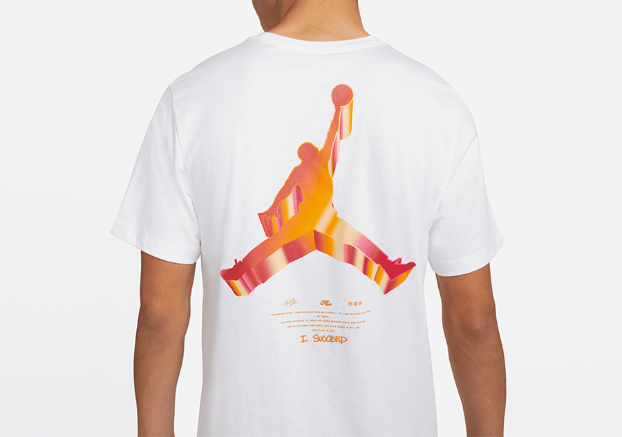 Nike Air Jordan Jumpman 3D Crew Tee White