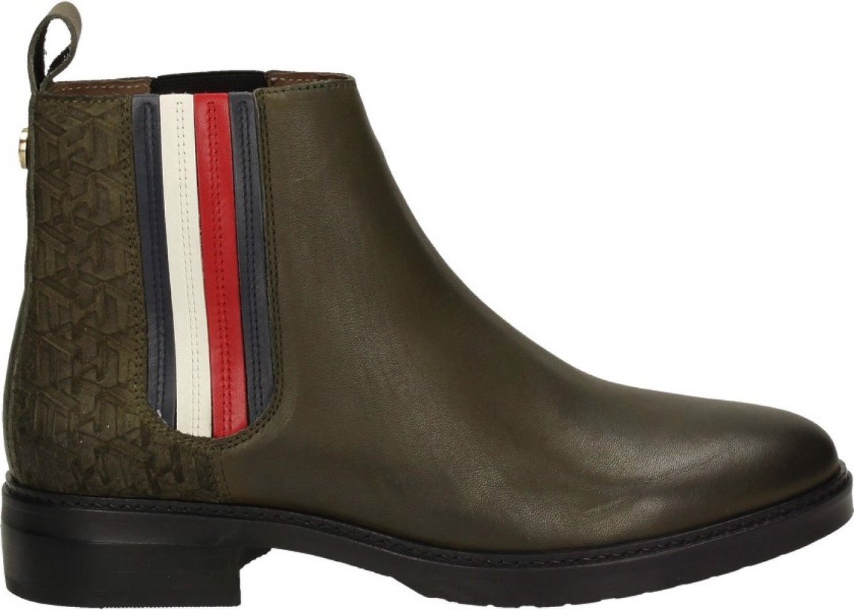 Tommy Hilfiger Sztyblety FW0FW04327 40 Sporty Monogram Flat Bootie