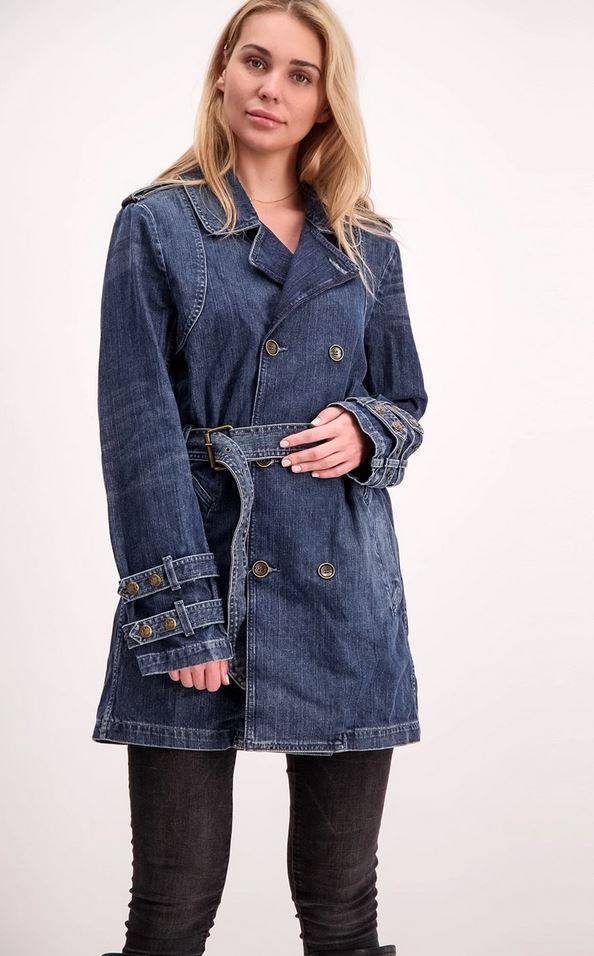 Płaszcz Guess Denim Coat-S