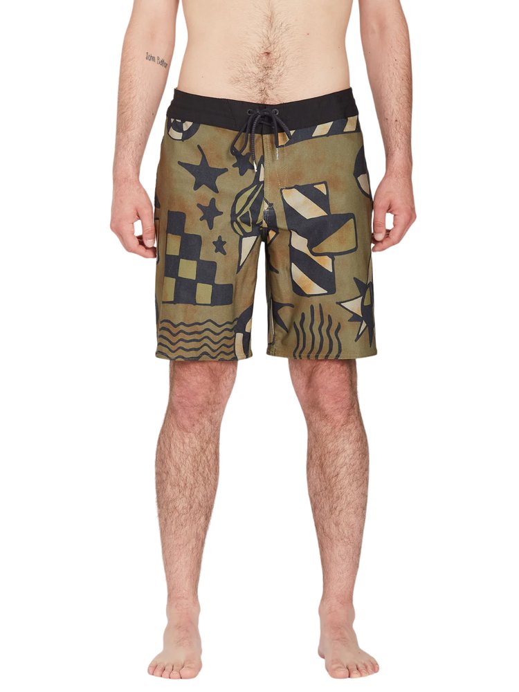 Spodenki męskie Valcom Geo Stoney 19” Boardshorts -W32