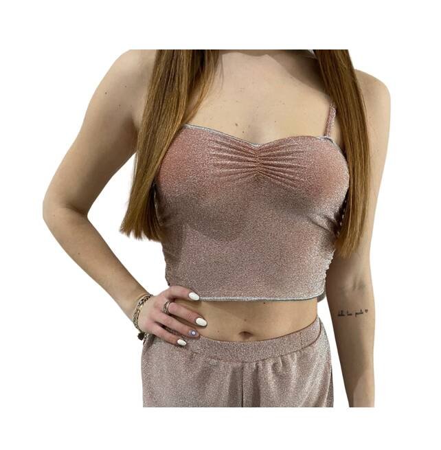 Bluzka damska Guess Beach Top na ramiączkach -S