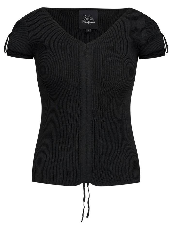 Bluzka damska Pepe Jeans  Sonia w prążki-S