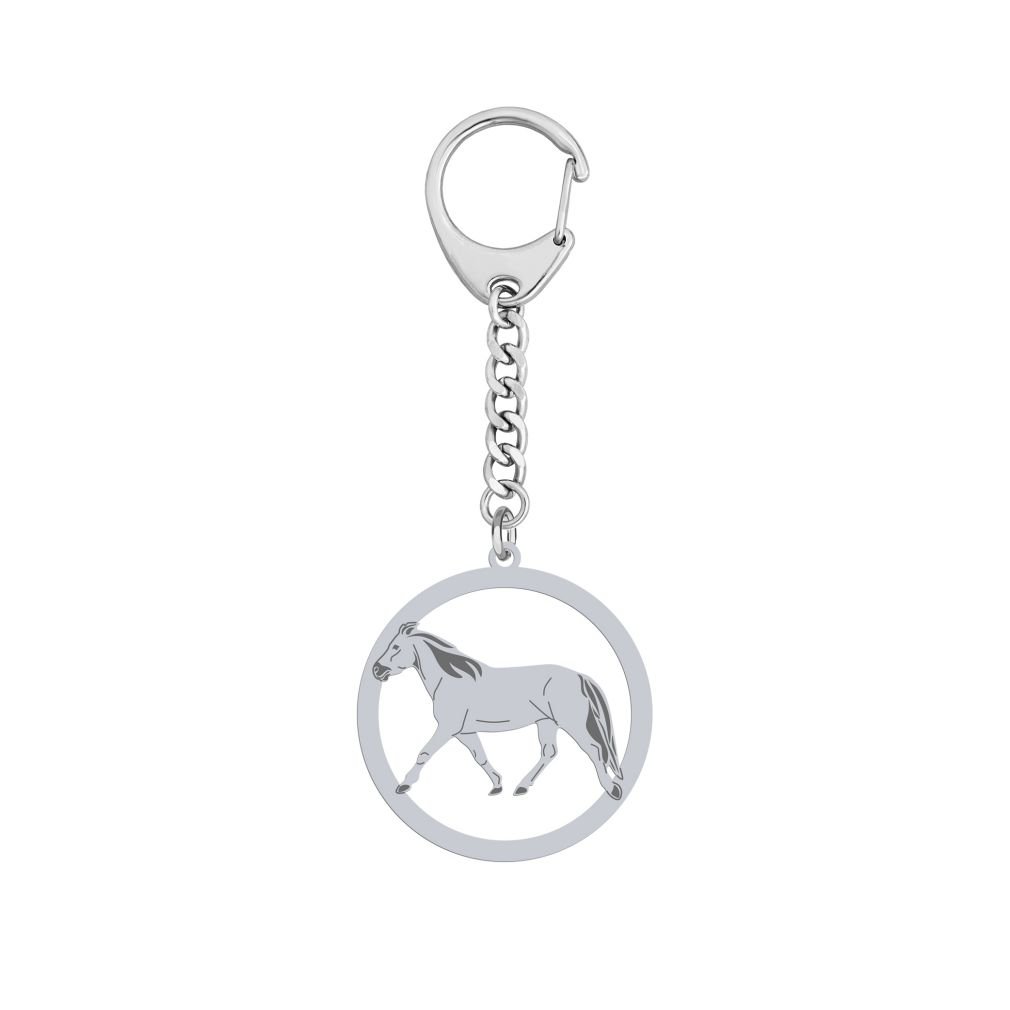Koń Huculski brelok 925srebro GRAWER - MEJK Jewellery
