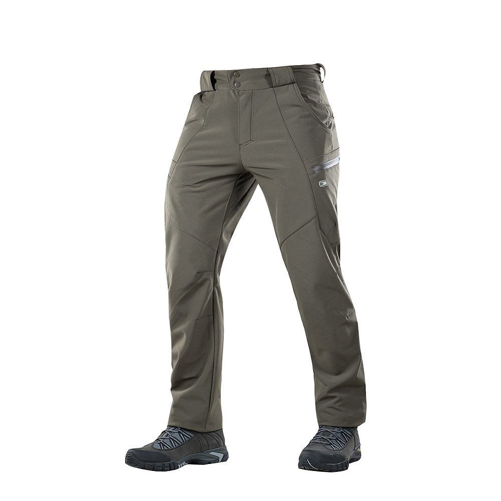 Spodnie męskie M-Tac Soft Shell Winter oliwkowe S