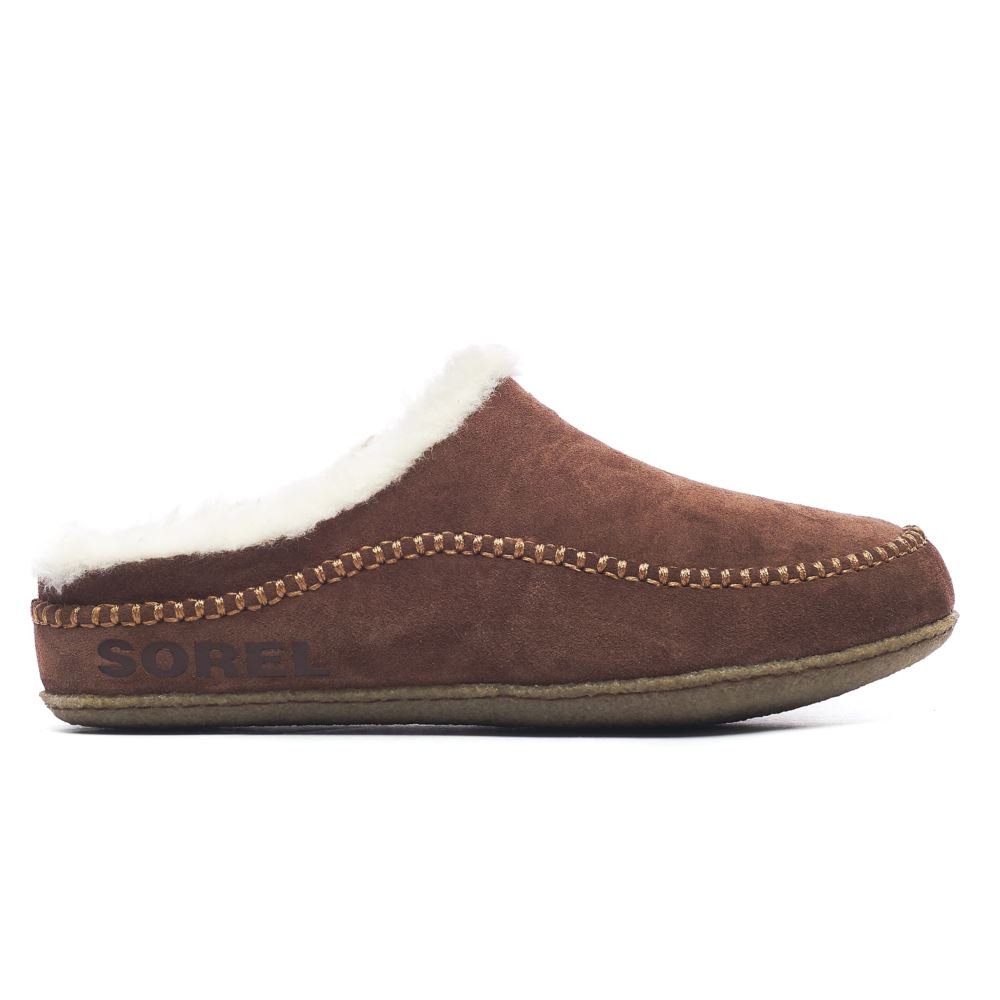 Sorel Lanner Ridge, Kapcie Męskie Skórzane Ciepłe 1923641256 41