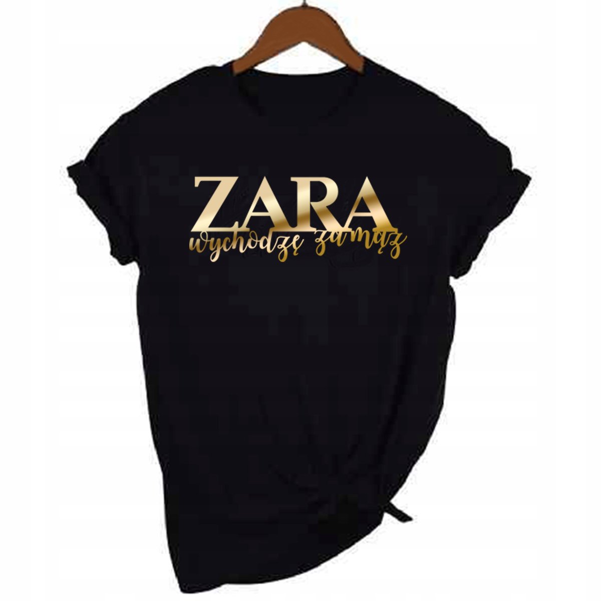 Koszulka T-Shirt Panieński Zara Wychodzę Za Mąż Xl