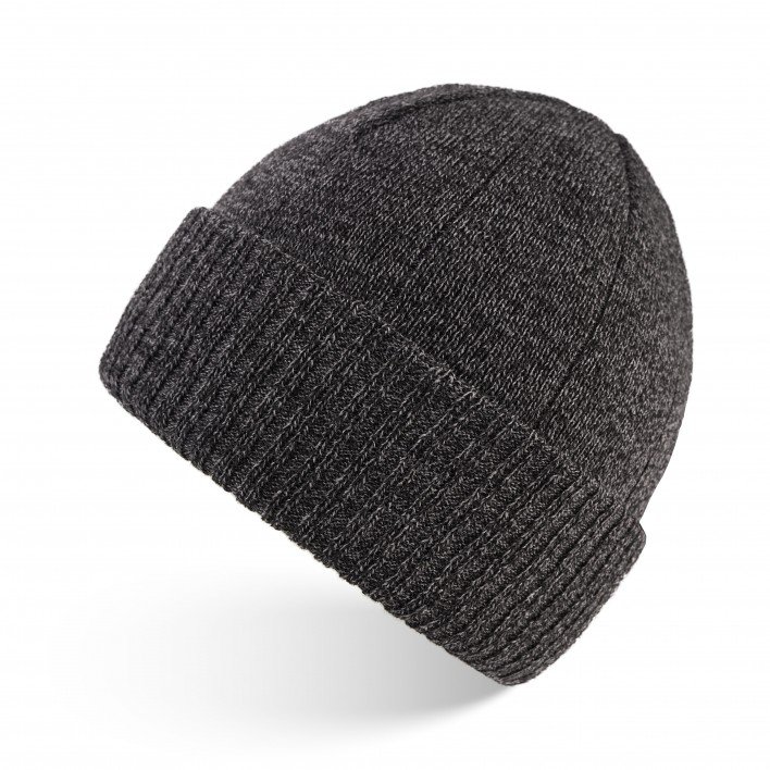 Czapka Męska Typu Beanie Szara, Zimowa Paolo Peruzzi Br-03-Gr