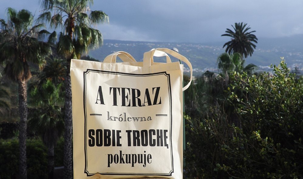 A teraz królewna sobie trochę ..., torba zakupowa, Sowia Aleja