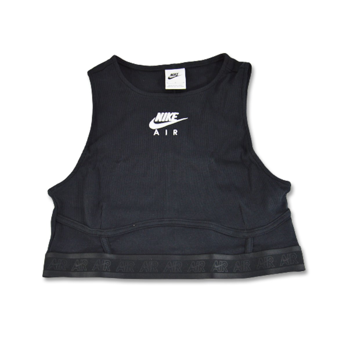 Koszulka Nike Air Rib Tank Top Wmns Black/White - DM6069-010-M