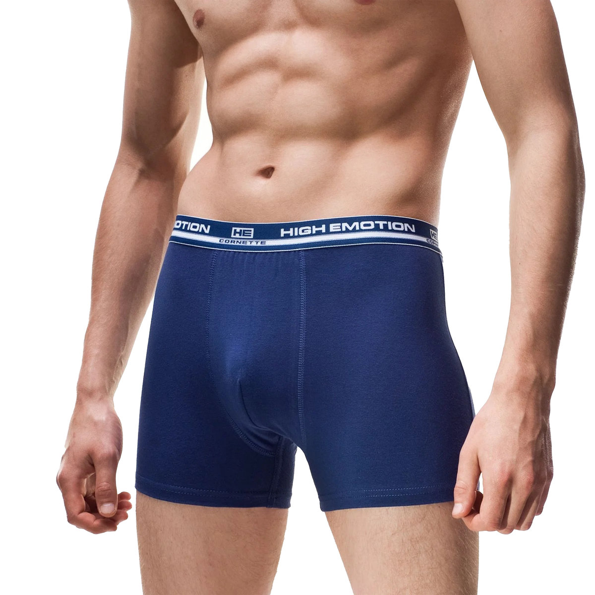 Bokserki męskie CORNETTE HE 503 jeans obcisłe, M