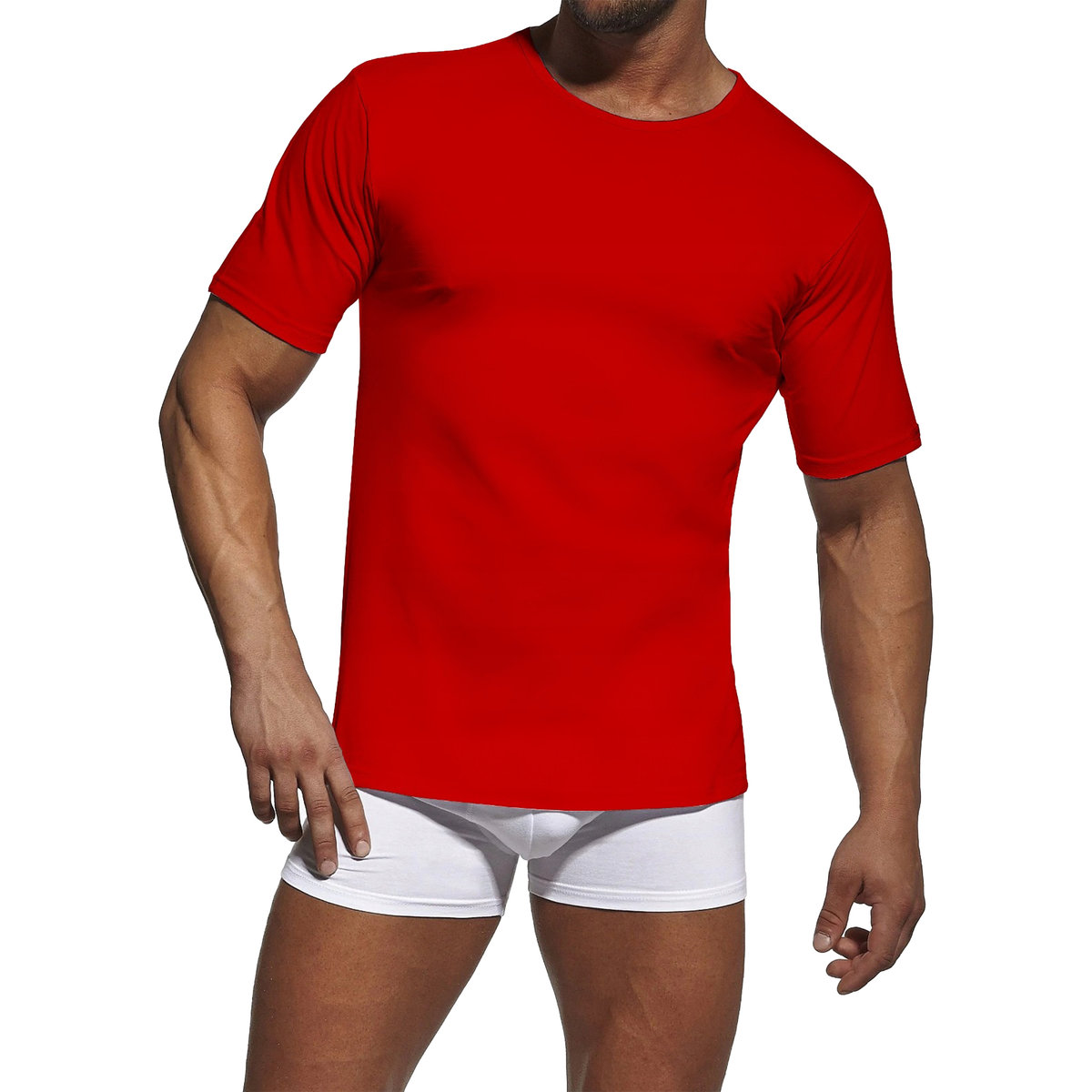 Koszulka Authentic 202 New czerwona Cornette-3XL