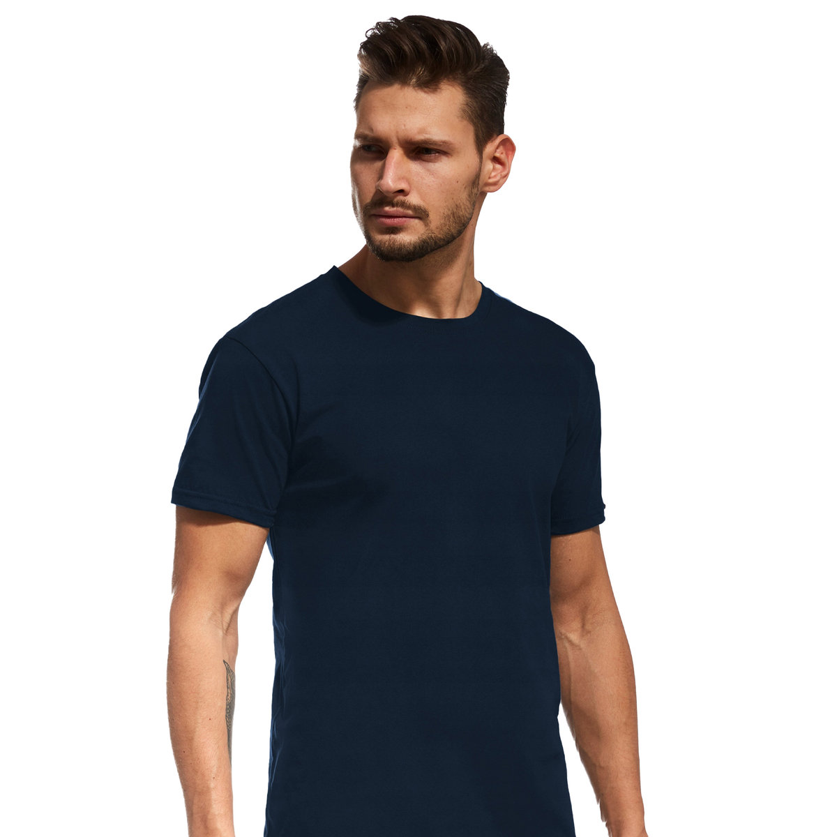 Koszulka Authentic 202 NEW granatowy Cornette-4XL