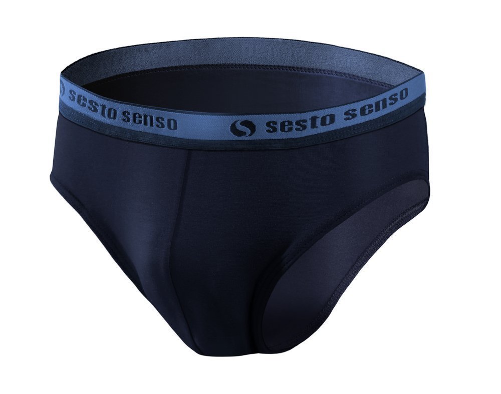 Slipy męskie z ozdobna gumą WILD CAT Sesto Senso-XL