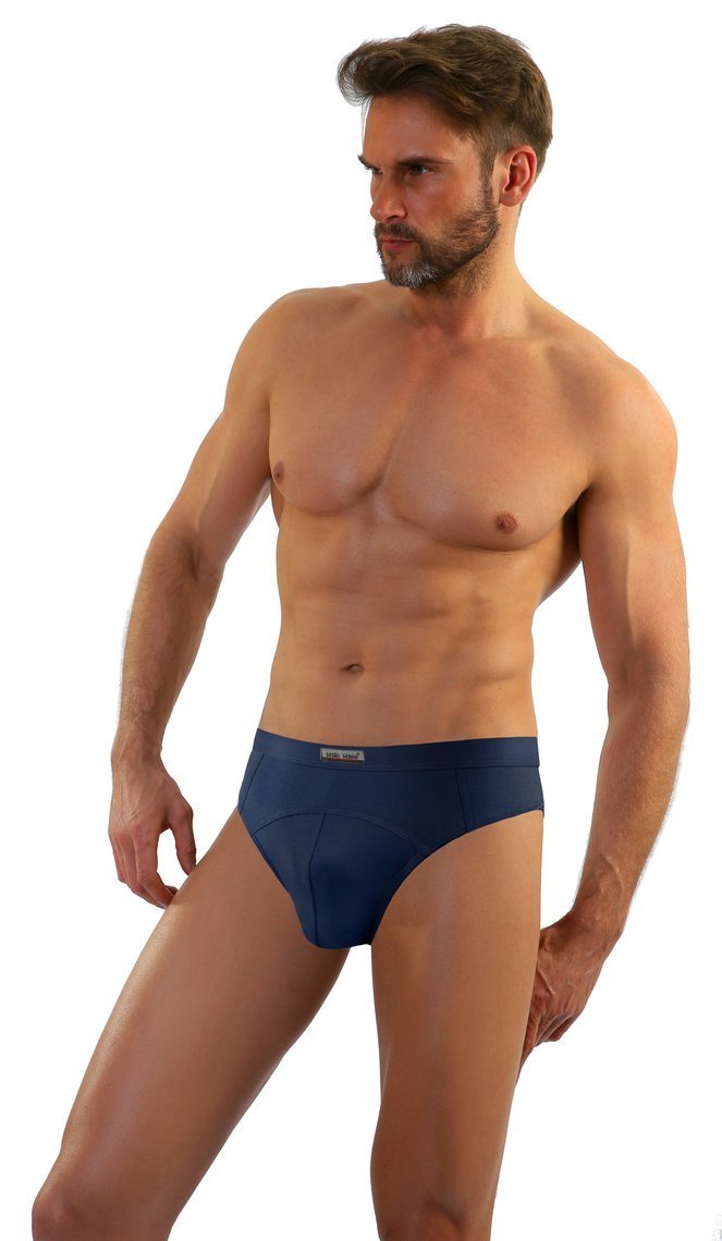 Slipy męskie bawełniane z nieuciskającą gumą NIPPER Sesto Senso-XXL